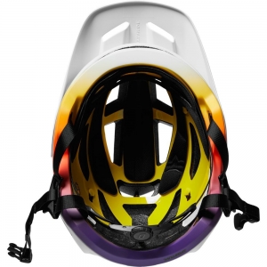 MTB FOX Helmet - SPEEDFRAME VNISH, CE [WHT]: Size - L