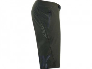 MTB-PANT ATTACK SHORT NOIR/BLANC: Taille - 34