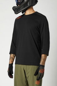 MTB Ranger DR Jersey 3/4 Sleeve [Black]: Size - XL