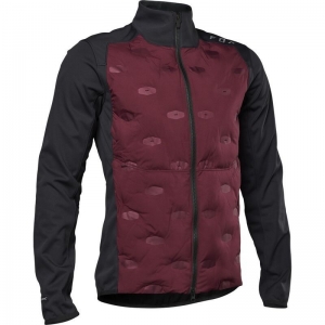 MTB RANGER WINDBLOC FIRE JACKET [DRK MRN]: Size - M