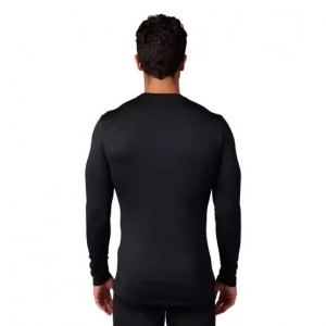 MTB TECBASE FIRE LS SHIRT [BLK]: Size - S