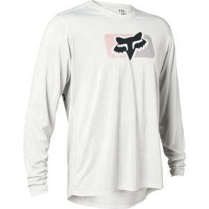 MTB-Trikot Ranger LS Switch [Hellgrau]: Größe - M