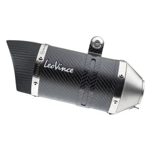 Muffler LV Pro Carbon Slip-On Negru Mat - MOTO MORINI X-CAPE 650 ABS ('21-'24) - Leo Vince