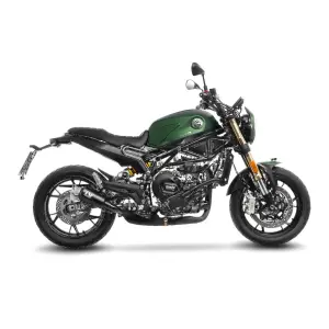Muffler Slip-On Complet Negru LV-10 - BENELLI LEONCINO 800 ABS ('22-'23) / LEONCINO 800 ABS Trail ('22-'23) - Leo Vince