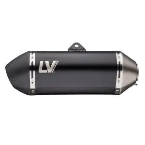 Muffler Slip-On LV-14 Black Edition - HONDA XL 750 ABS Transalp ('23-'24) - Leo Vince