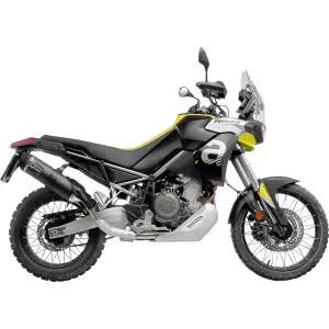 Muffler Slip-on LV One Evo Black Edition - APRILIA TUAREG 660 ABS ('22-'24) - Leo Vince