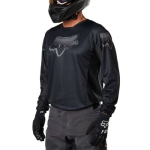 MX 180 BLACKOUT JERSEY [BLK/BLK]: Taille - 2X
