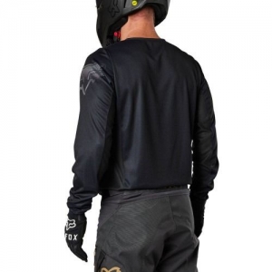 MX 180 BLACKOUT JERSEY [BLK/BLK]: Talla - 2X