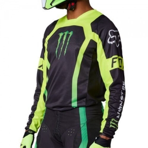 MX 180 MONSTER JERSEY [BLK]: Taglia - L