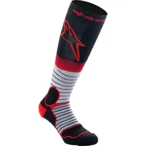 MX Pro Socken - Schwarz, Grau, Rot - Erwachsen - L - 34310826