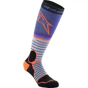 MX Pro Socks - Black, Gray, Orange, Purple - Adult - M - 34310819