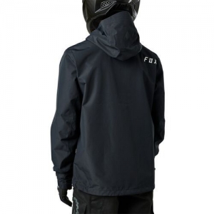 MX RANGER O.R. PACKABLE REGENJACKE [BLK]: Größe - XL