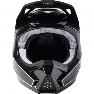 MX Shift Offroad Helm - WHITE LABEL BLISS [BLK/WHT]: Größe - XL