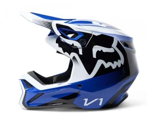 MX V1 LEED CAPACETE DOT/ECE [AZUL]: Tamanho - XL