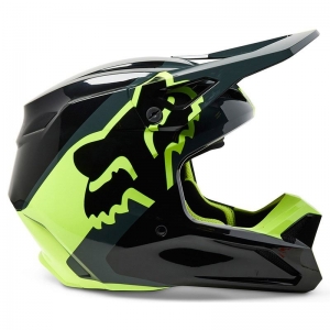 MX V1 XPOZR HELMET DOT/ECE [BLK/GRY]: Size - XL
