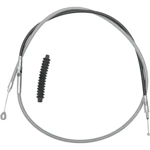 Nagy hatékonyságú, fonott rozsdamentes acél kuplungbowden - Króm - +25,4 cm (10") - 06521495
