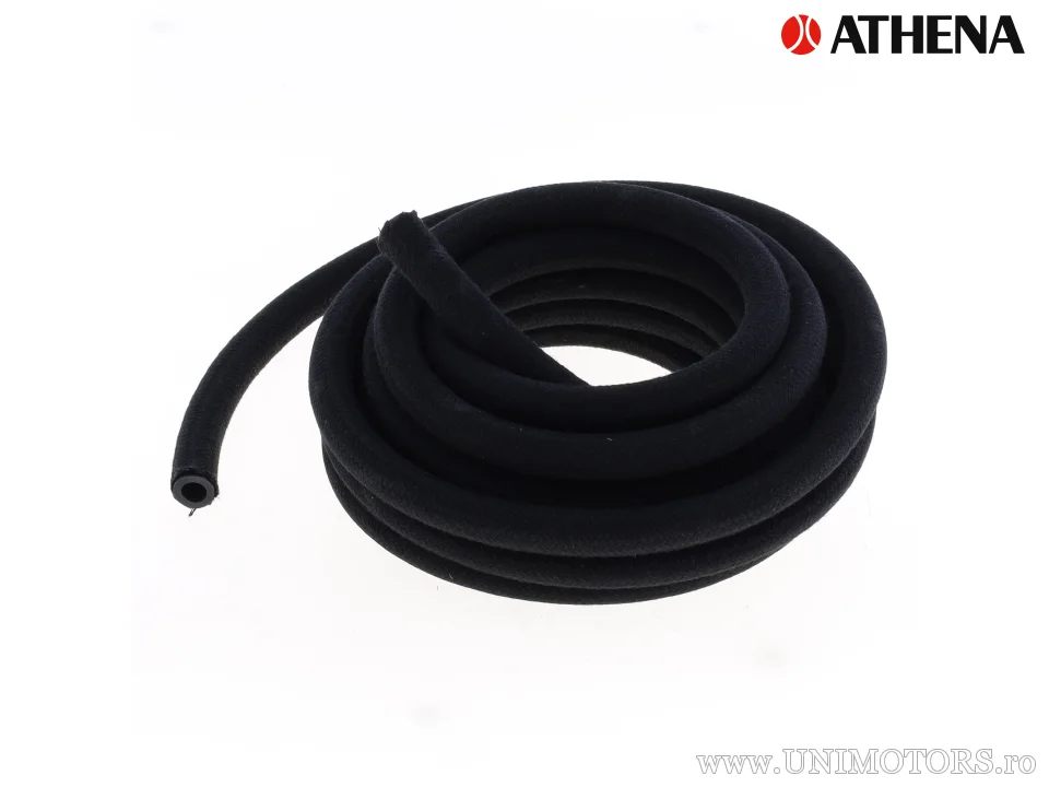 NBR furtun de combustibil cu textil exterior ø5x10 mm - 5 m - Athena