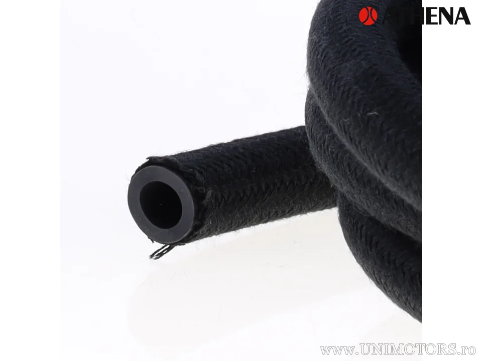NBR furtun de combustibil cu textil exterior ø6x11 mm - 5 m - Athena