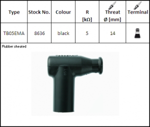 NGK - Tubo de Baquelita TB05EMA