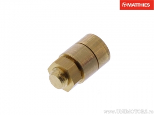 Nipple with screw length: 14.0mm - hole diameter: 2.3mm - outer diameter: 8.0mm - JM into EX