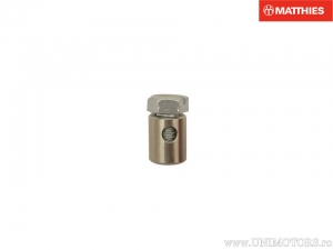 Nipple with screw length: 7.0mm - hole diameter: 2.3mm - outer diameter: 6.0mm - JM into EX
