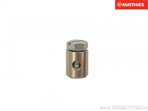 Nipple with screw length: 8.5mm - hole diameter: 2.8mm - JM