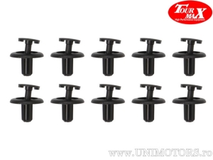 Nit plastic for hole diameter 7,0mm - set of 10 pieces - TourMax
