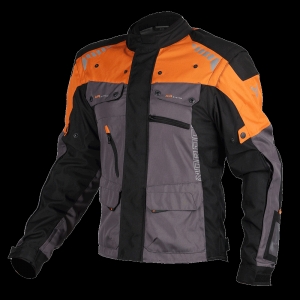 NORDCODE - X-Cross Jacket - XL, gray/orange [new]