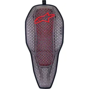 Nucleon Flex PROi Full Back Protector Insert - Red, Transparent Smoke - Adult - S - 27020287