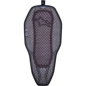 Nucleon Flex PROi Full Back Protector Insert - Red, Transparent Smoke - Adult - S - 27020287