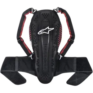 Nucleon KR-2 Back Protector - Black, Smoke, Red - XL - 27020223