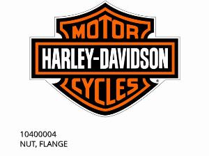 NUT, FLANGE - 10400004 - Harley-Davidson