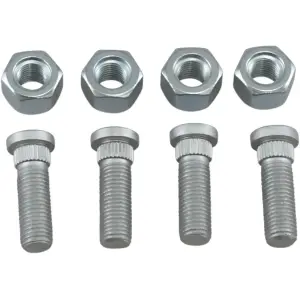 Nuts/Bolts Kit for a single wheel - silver - ARCTIC CAT WILDCAT 1000 / CAN AM OUTLANDER 400 / TRAXTER 500 - Moose