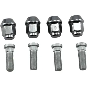Nuts/Screws Kit for One Wheel - Silver - CAN AM COMMANDER 1000 / DEFENDER HD10 / RENEGADE 800 - Moose