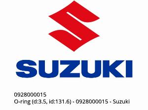 O, anillo, (D:3.5, ID:131.6) - 0928000015 - Suzuki