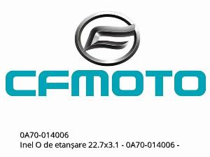 O-ring 22,7x3,1 - 0A70-014006 - CFMOTO