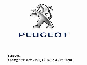 O-ring 2,6-1,9 - 040594 - Peugeot