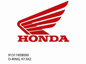 O-RING, 47.5X2 - 91311KE8000 - Honda