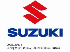 O-ring (d:3.1, id:32.7) - 0928033004 - Suzuki
