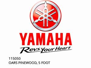 OARS PINEWOOD, 5 FOOT - 115050 - Yamaha