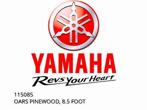 OARS PINEWOOD, 8.5 FOOT - 115085 - Yamaha