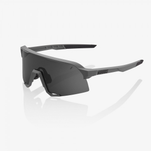 Ochelari MTB S3 gri mat - lentila cenusie: Mărime - O marime