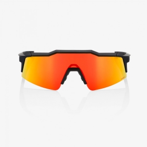 Ochelari MTB Speedcraft negru - lentila cu oglinda multistrat rosie HiPER: Mărime - Fara marime