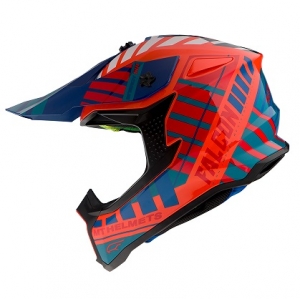 Off-road helmet MT Falcon Energy B14 fluorescent orange glossy