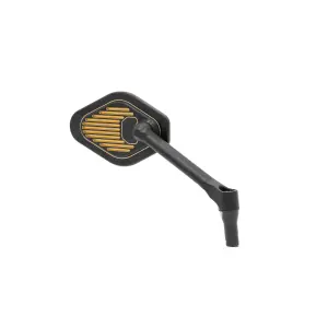 Oglindă reglabilă cu braț scurt (12 cm) Ediție Negru & Auriu - Negru, Auriu - 06401867