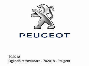 Oglindă retrovizoare - 702018 - Peugeot
