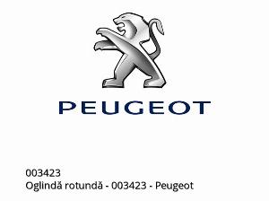 Oglindă rotundă - 003423 - Peugeot