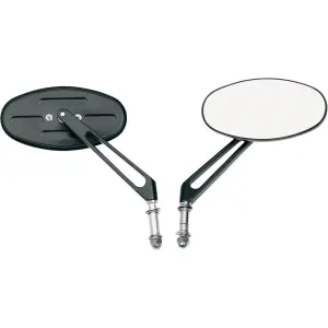 Oglindă Stealth II - Negru, Acoperire cu Pulbere - 06400286