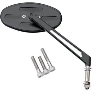Oglindă Stealth II - Negru, Acoperire cu Pulbere - 06400288