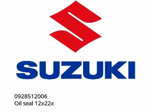 Oil seal 12x22x - 0928512006 - Suzuki